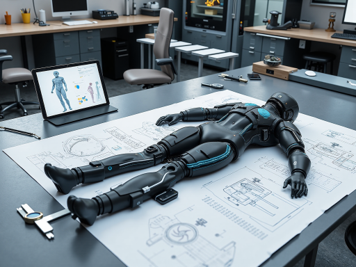 AI数字人系统界面，显示虚拟形象定制和动作捕捉功能，3D模型展示和参数调节面板